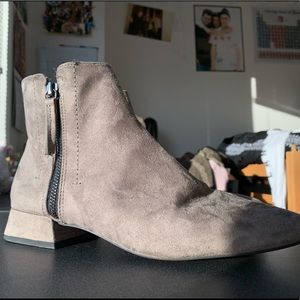 Gray Booties